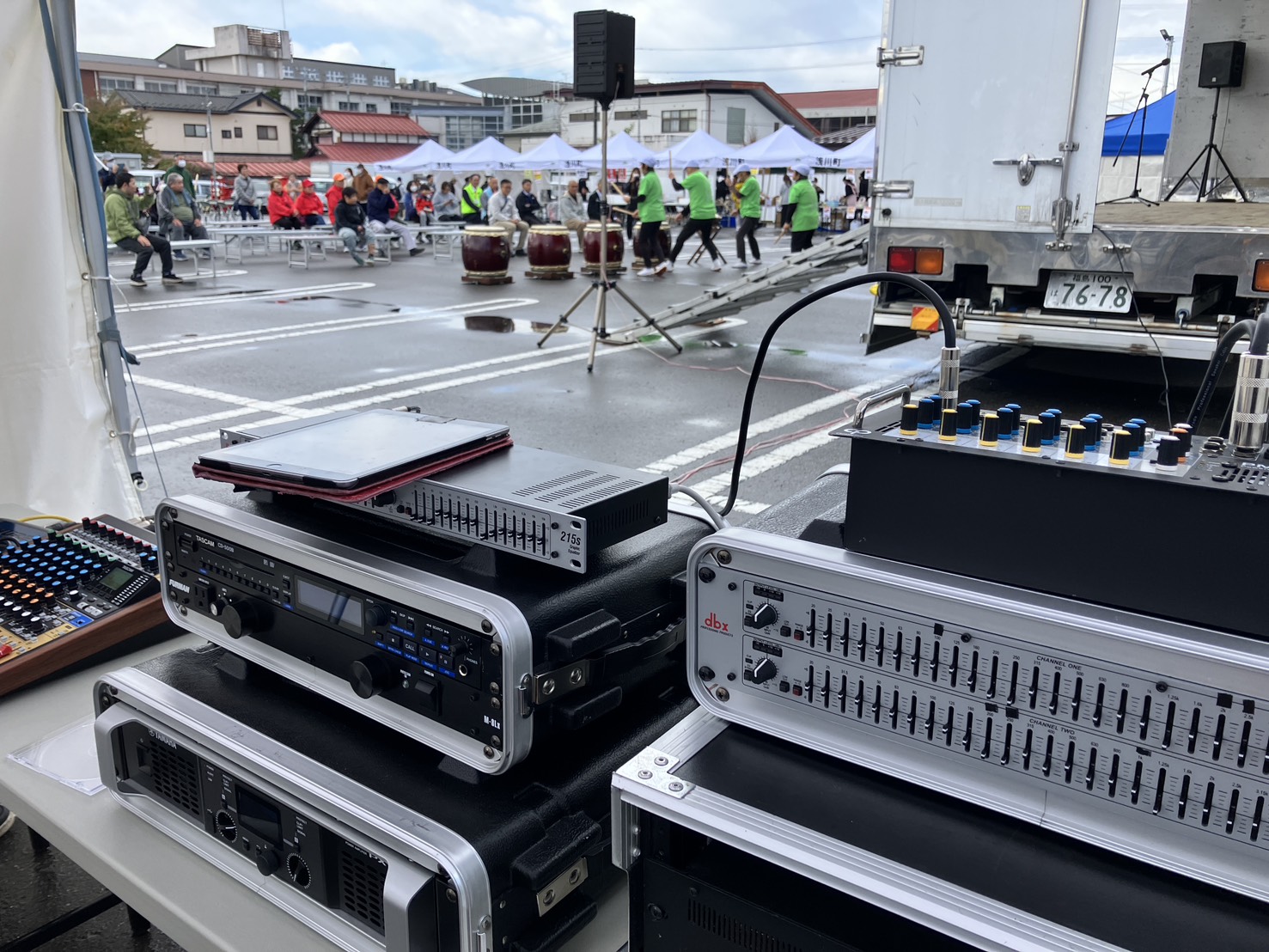 あさかわ産業まつりステージ音響